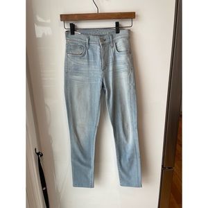 Citizens of Humanity Rocket High Rise Cropped Skinny Jeans (Light Wash)